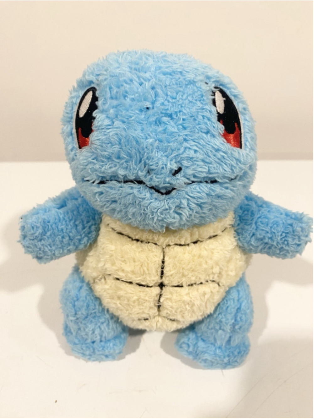 Pokémon Squirtle Plush 8” Fluffy Textured Blue Stuffed Animal 2026